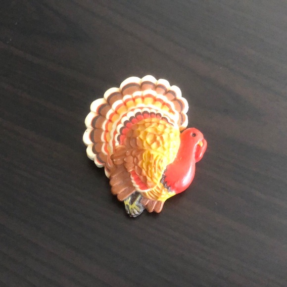 Vintage Hallmark Thanksgiving Brooch Pin from ‘80s - Picture 2 of 3